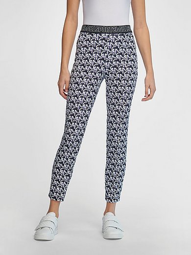 Marc Cain - Ankle-length trousers in scuba fabric