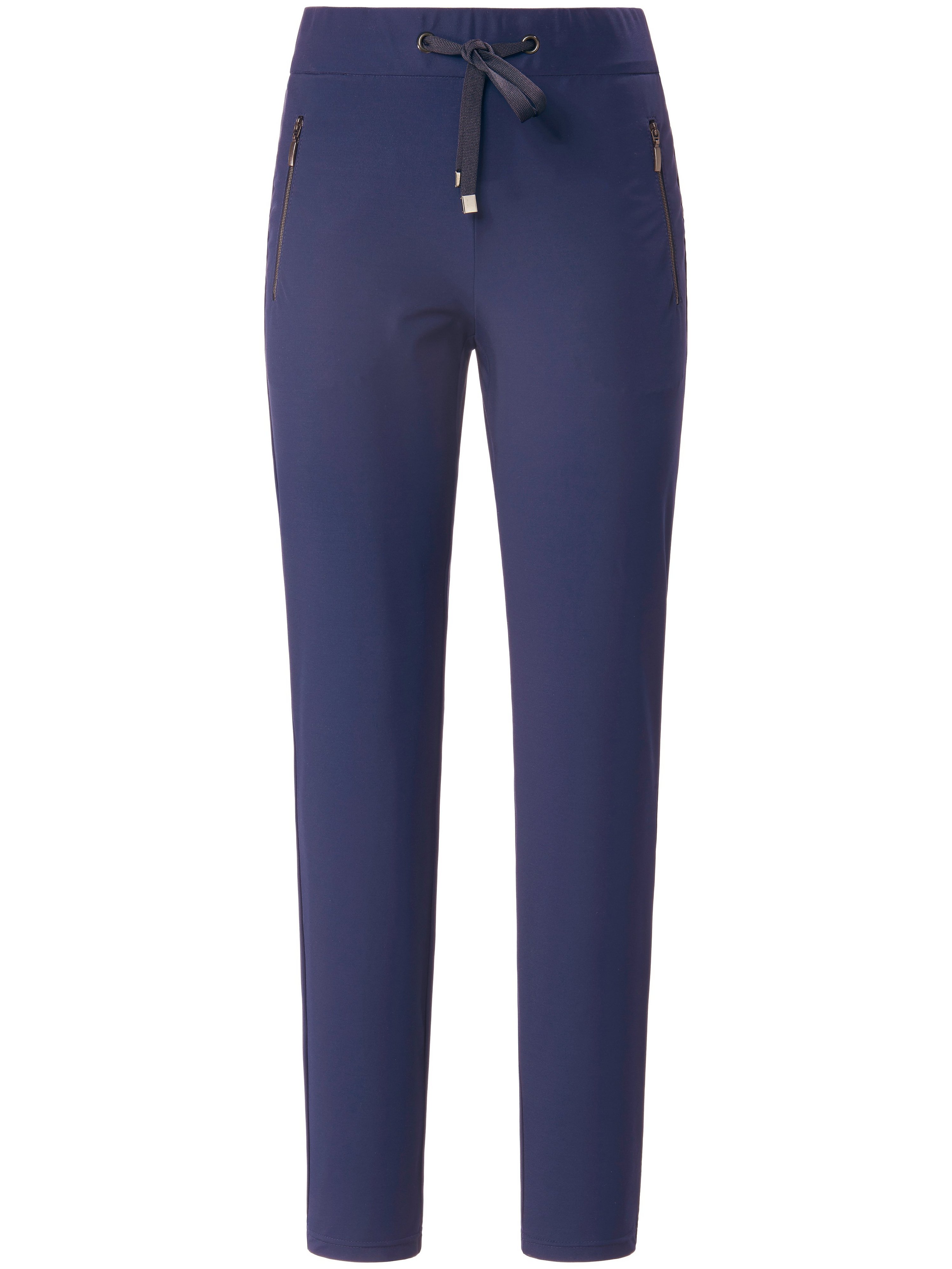 Jogger style trousers Barbara fit Peter Hahn blue