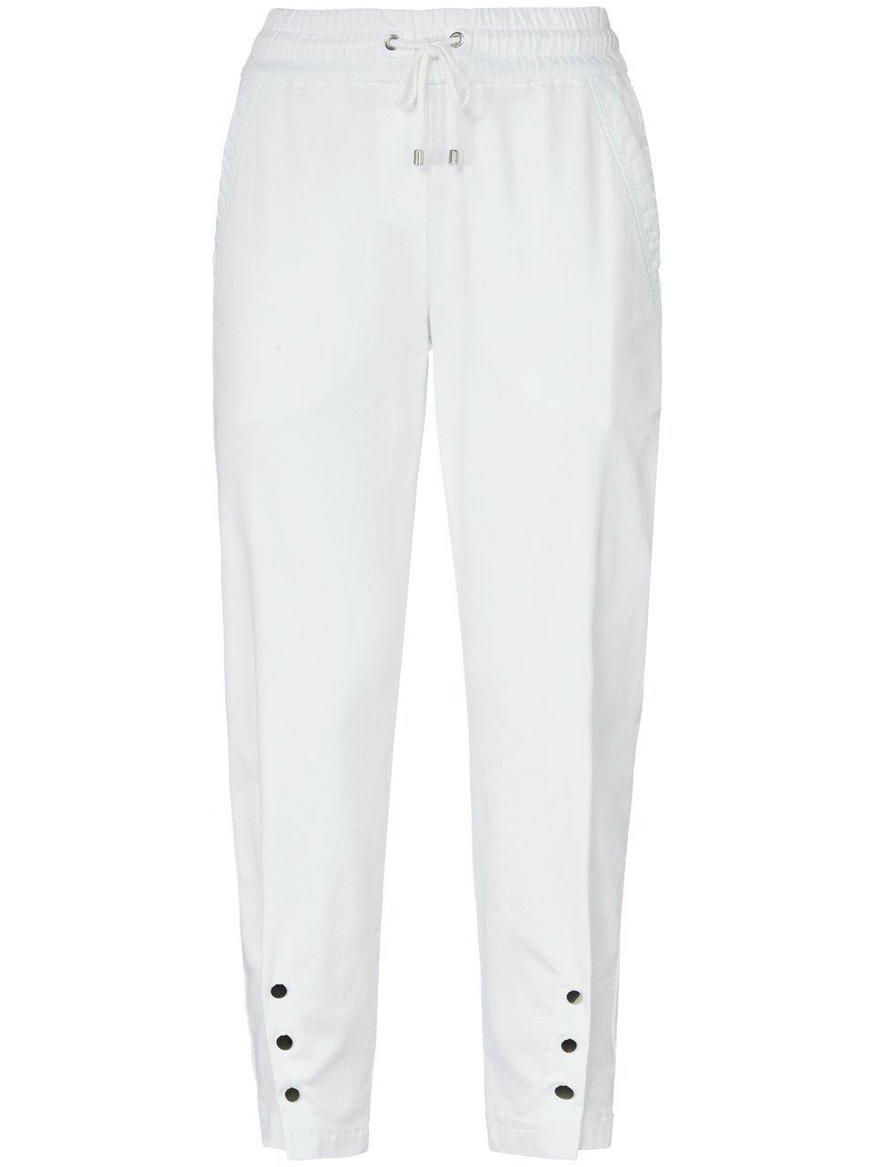 7/8-broek in jogg-pant-stijl model Sue Modern Chic Van TONI wit