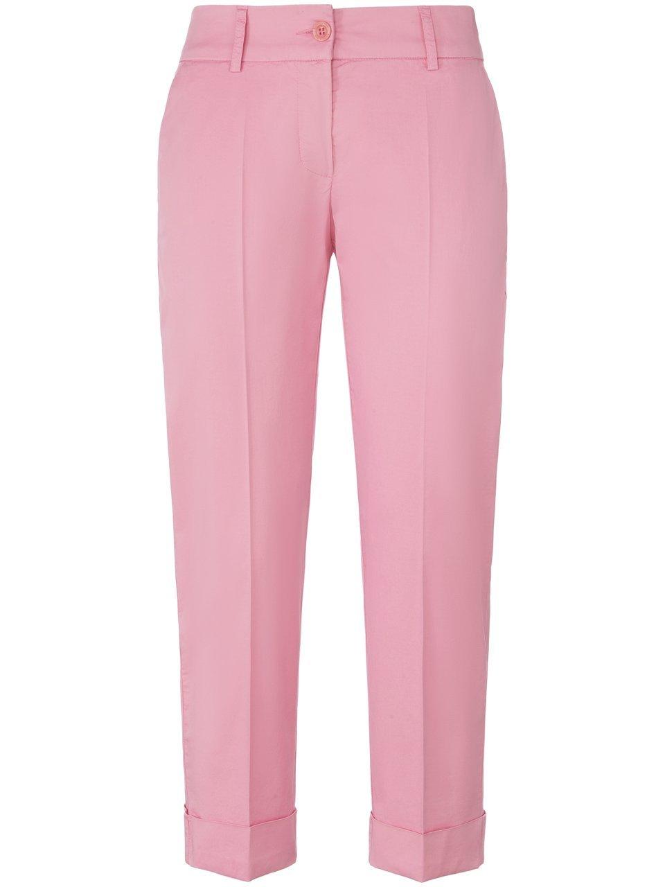 7/8-broek model Dora in chino-stijl Van Raffaello Rossi roze