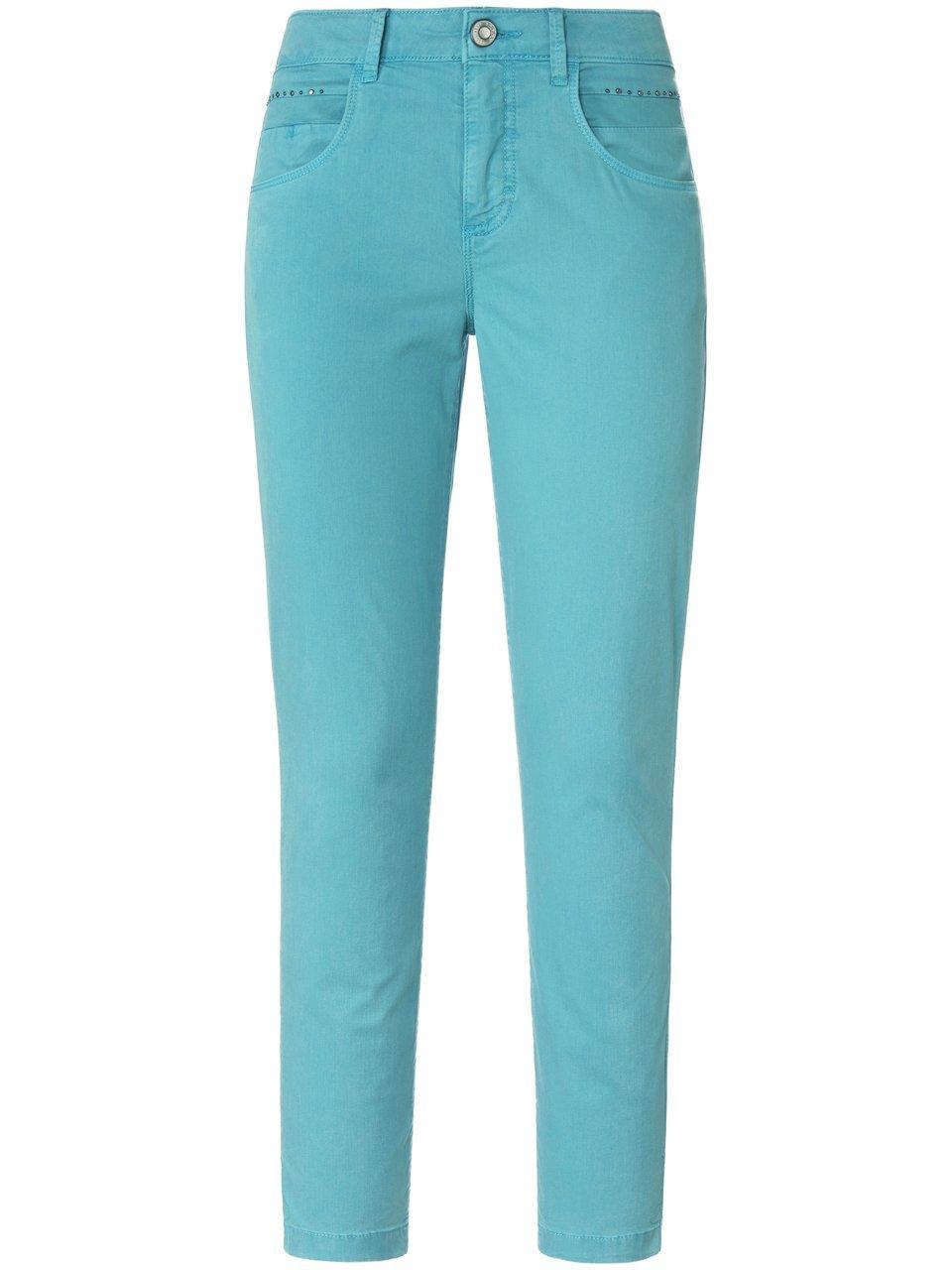 Enkellange skinny jeans model Shakira S Van Brax Feel Good turquoise