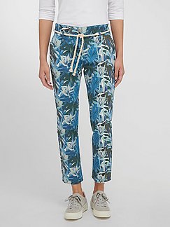 Le bermuda douce matière synthétique bleu Peter Hahn Femme Vêtements Pantalons & Jeans Pantalons Pantalons stretch 