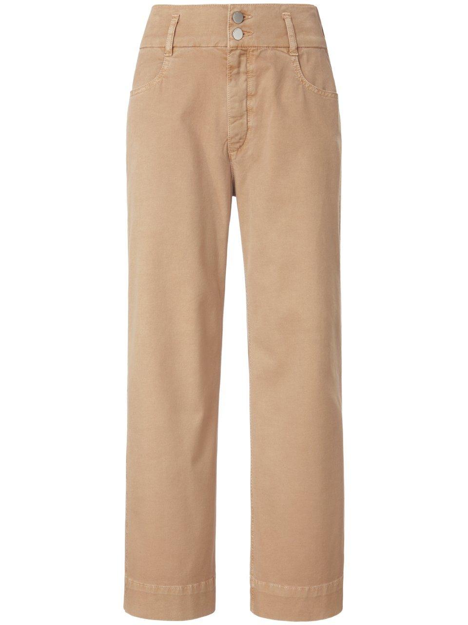 DL1961 7/8-broek model Hepburn Wide Leg Van  beige