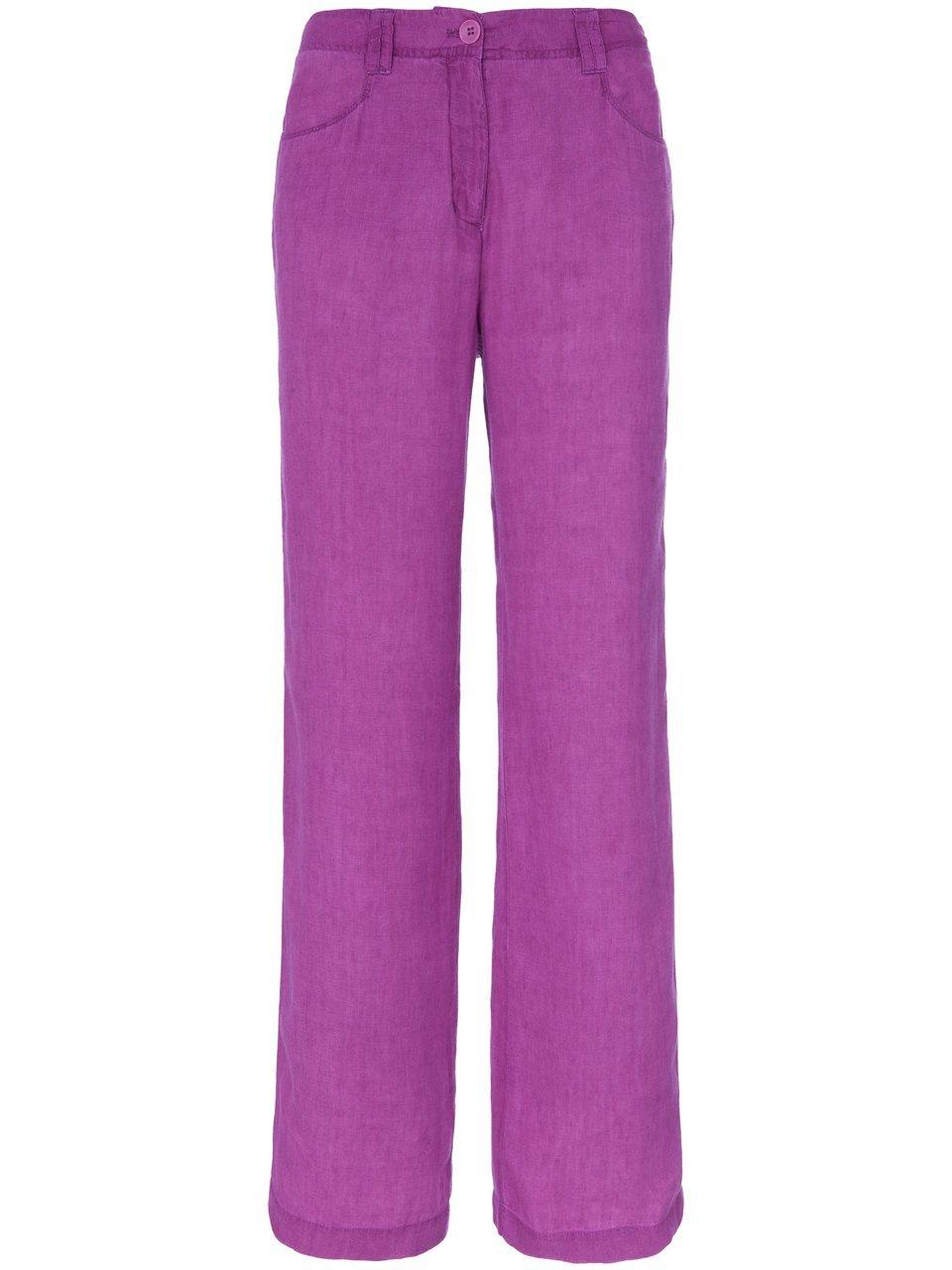 Broek 100% linnen Van PETER HAHN PURE EDITION pink