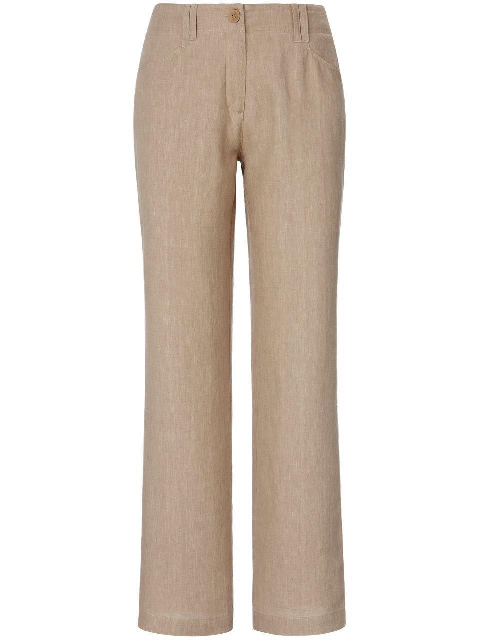 Broek 100% linnen Van PETER HAHN PURE EDITION beige