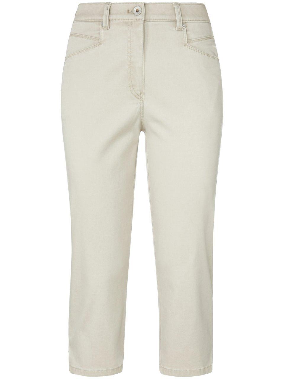 Corrigerende Super Slim-3/4-broek model Lea Capri Van Raphaela by Brax beige