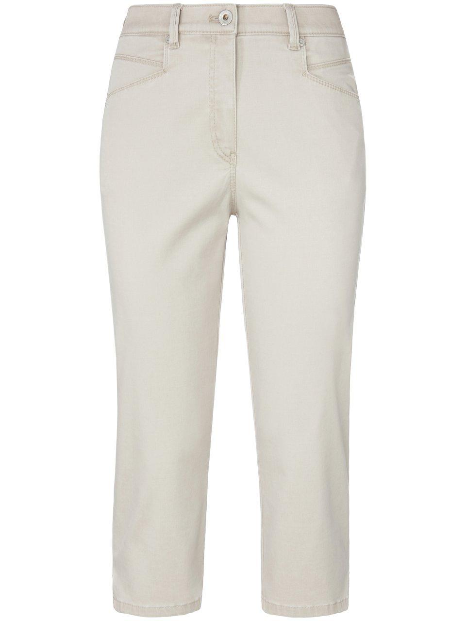 Comfort Plus-3/4-broek model Caren Capri Van Raphaela by Brax beige