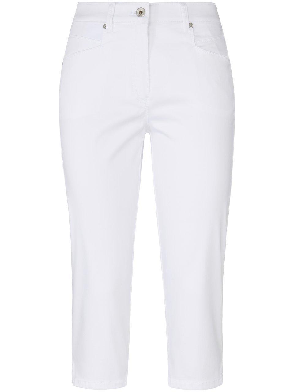 Comfort Plus-3/4-broek model Caren Capri Van Raphaela by Brax wit