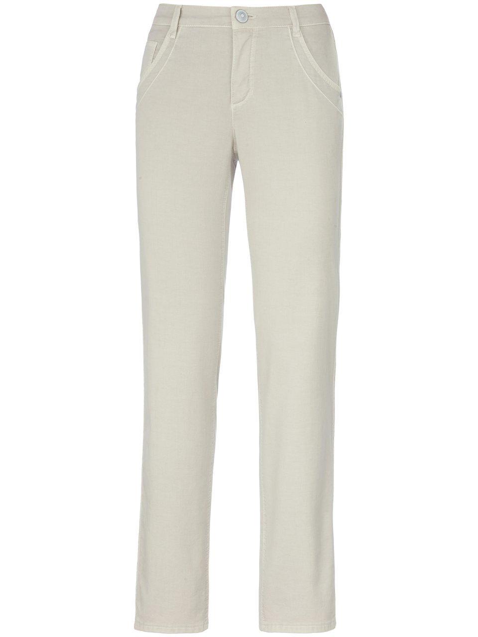 Peter Hahn Broek in 5-pocketsmodel galons opzij Van  beige