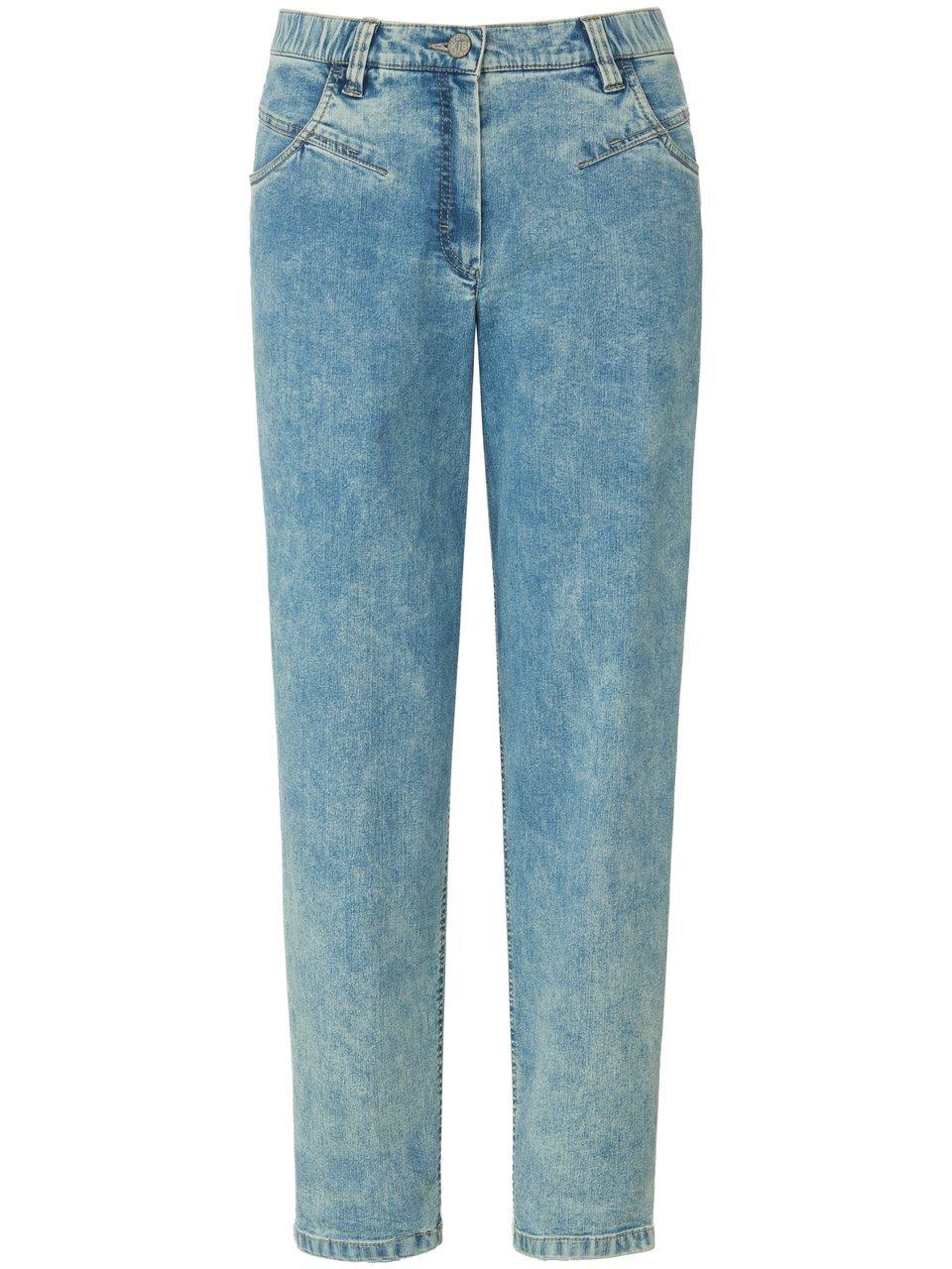 7/8-jeans elastische bandverwerking Van KjBrand denim