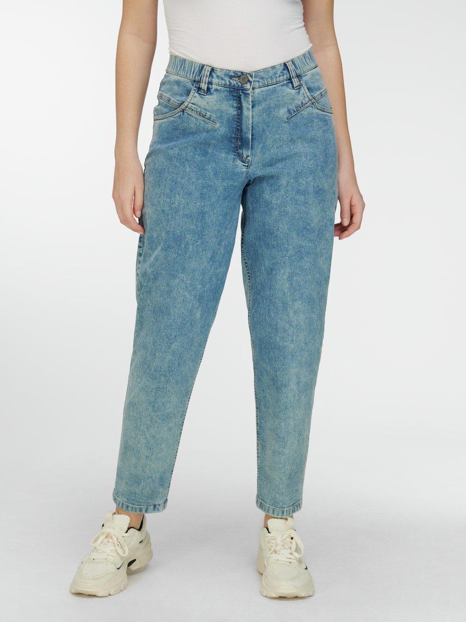 KjBrand - 7/8-jeans met elastische bandverwerking