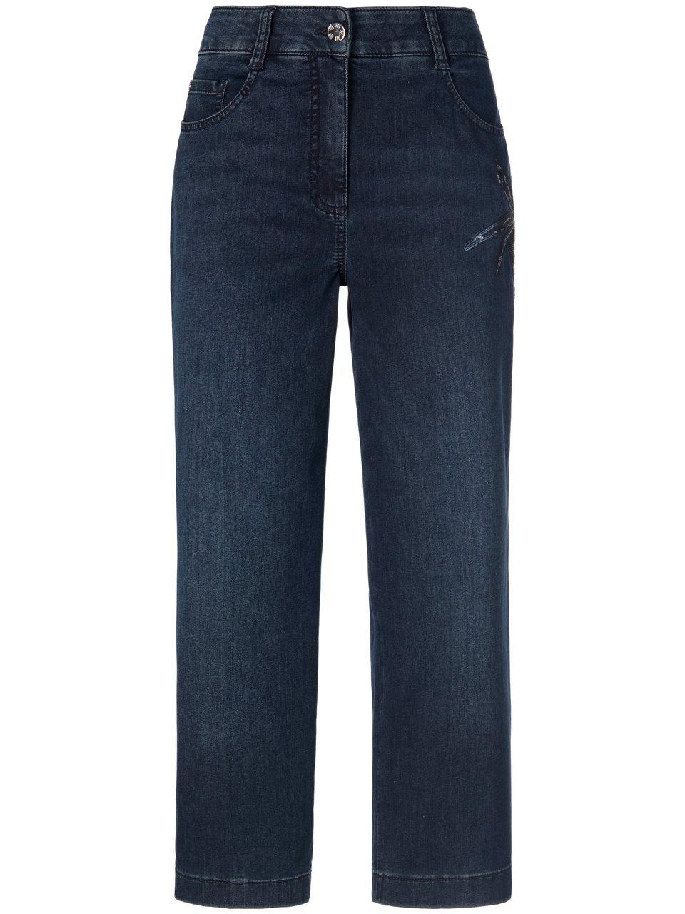 Jeansculotte model Bea Van BASLER denim