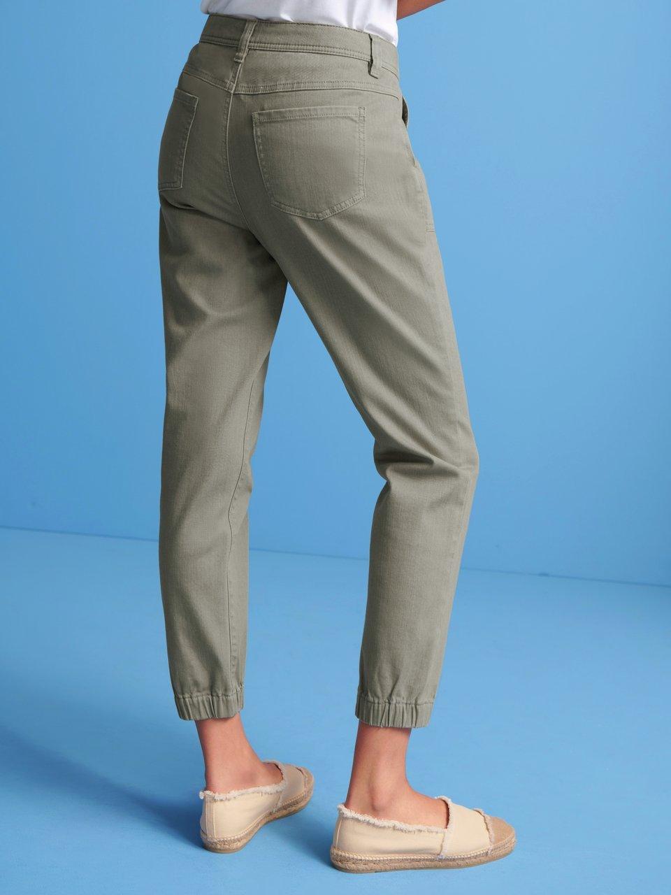 MYBC - Le pantalon 7/8 en coton stretch