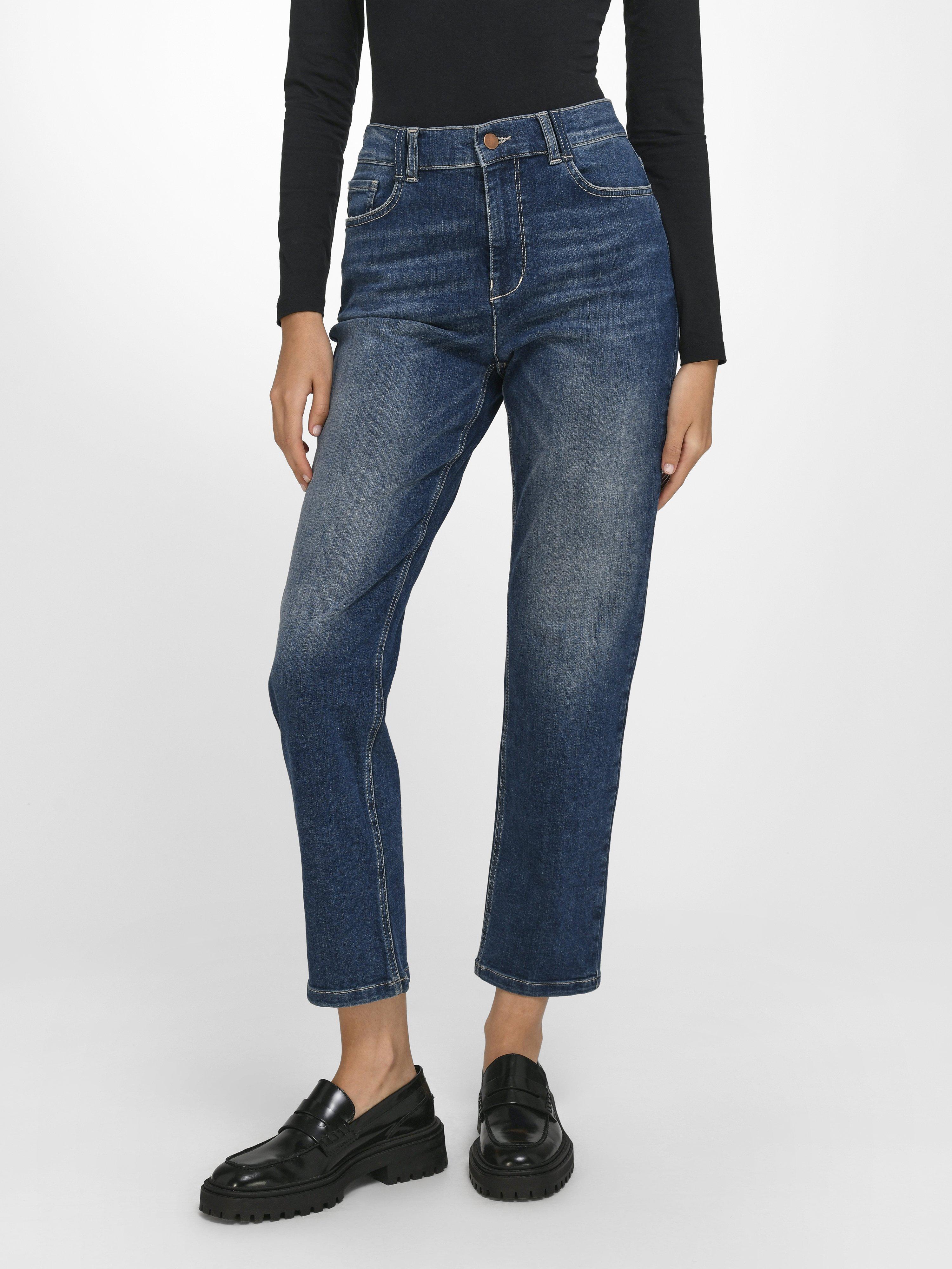 DAY.LIKE - Knöchellange Slim Fit-Jeans
