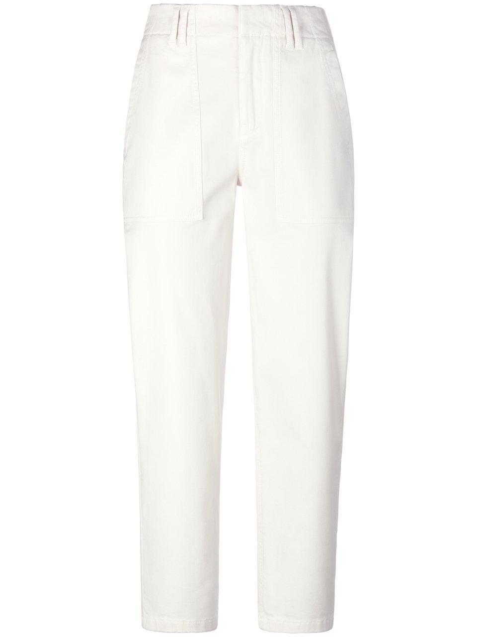 Enkellange Feminine Fit-broek haaksluiting Van DAY.LIKE beige