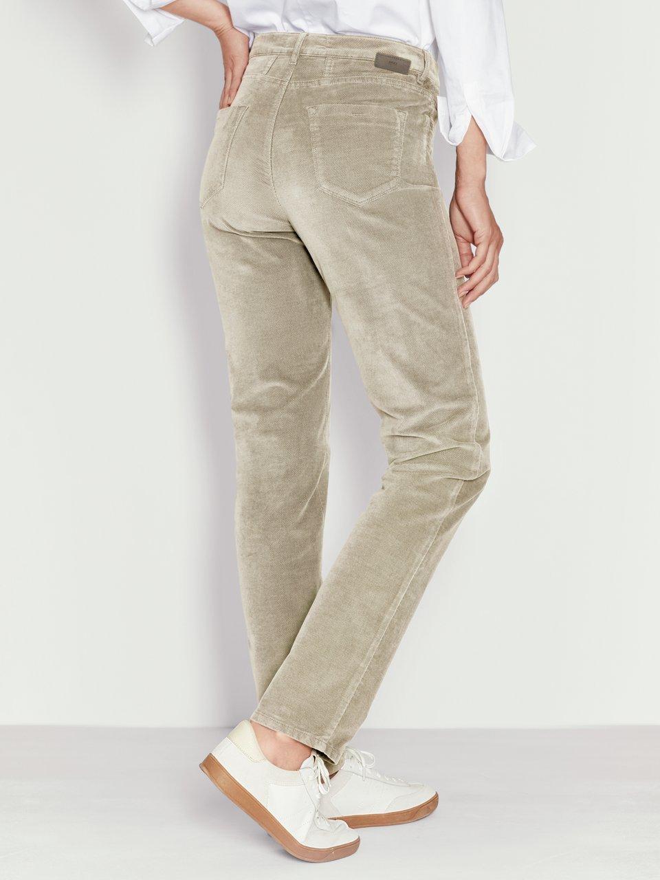 Feminine Fit-broek model Carola Van Brax Feel Good beige