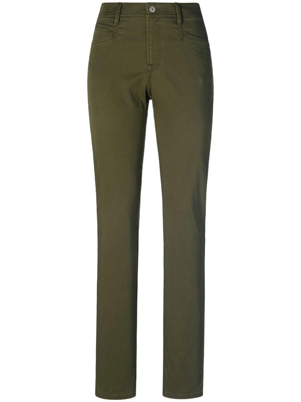 Slim Fit-broek model Mary Van Brax Feel Good groen