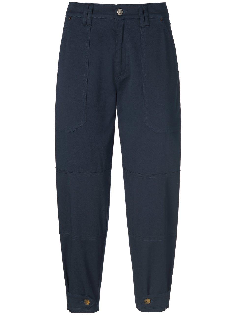 Wide Fit 7/8-broek elastische band Van DAY.LIKE blauw