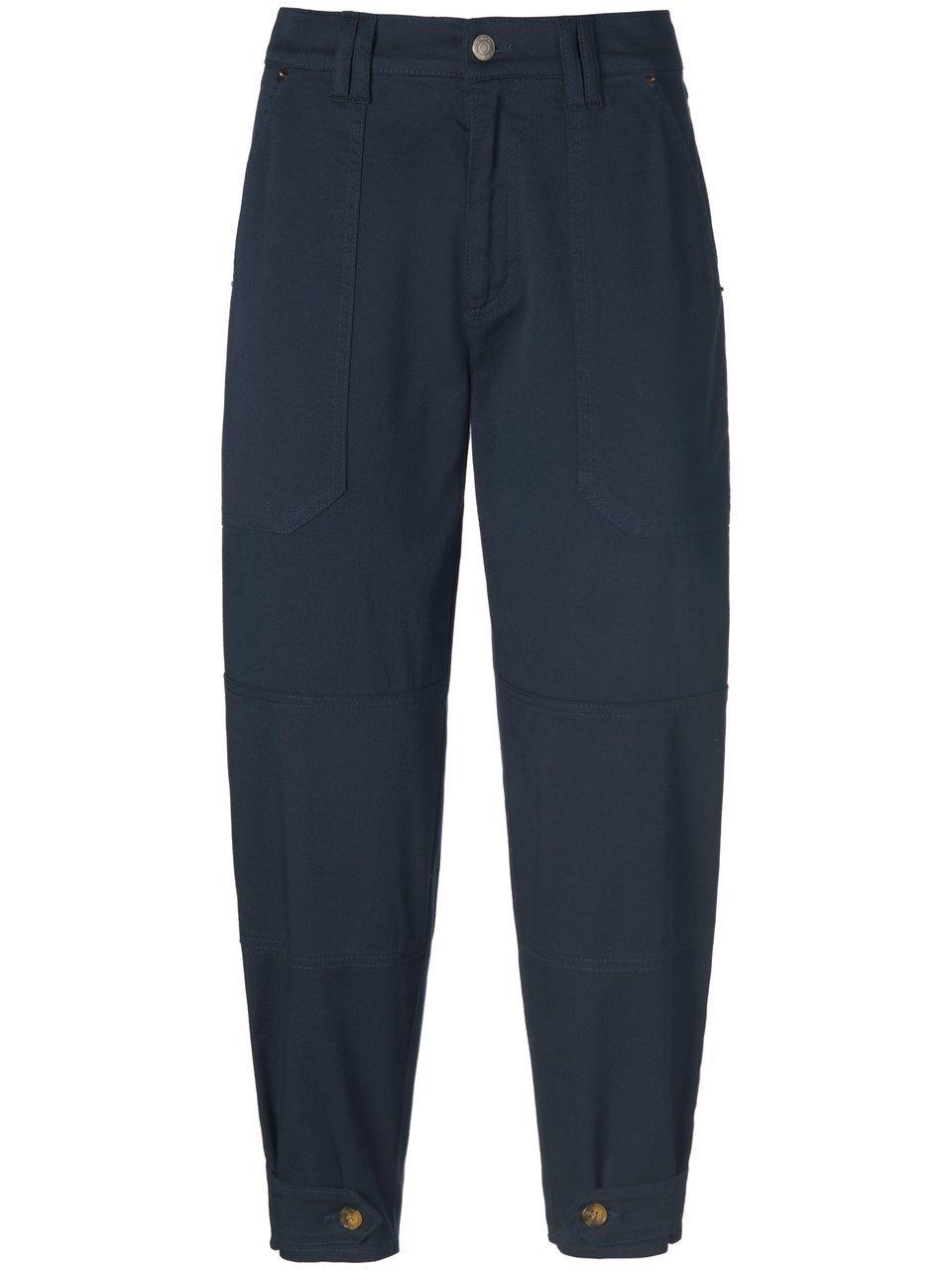 Wide Fit 7/8-broek elastische band Van DAY.LIKE blauw