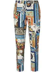 ankle-length trousers print laura biagiotti roma multicoloured