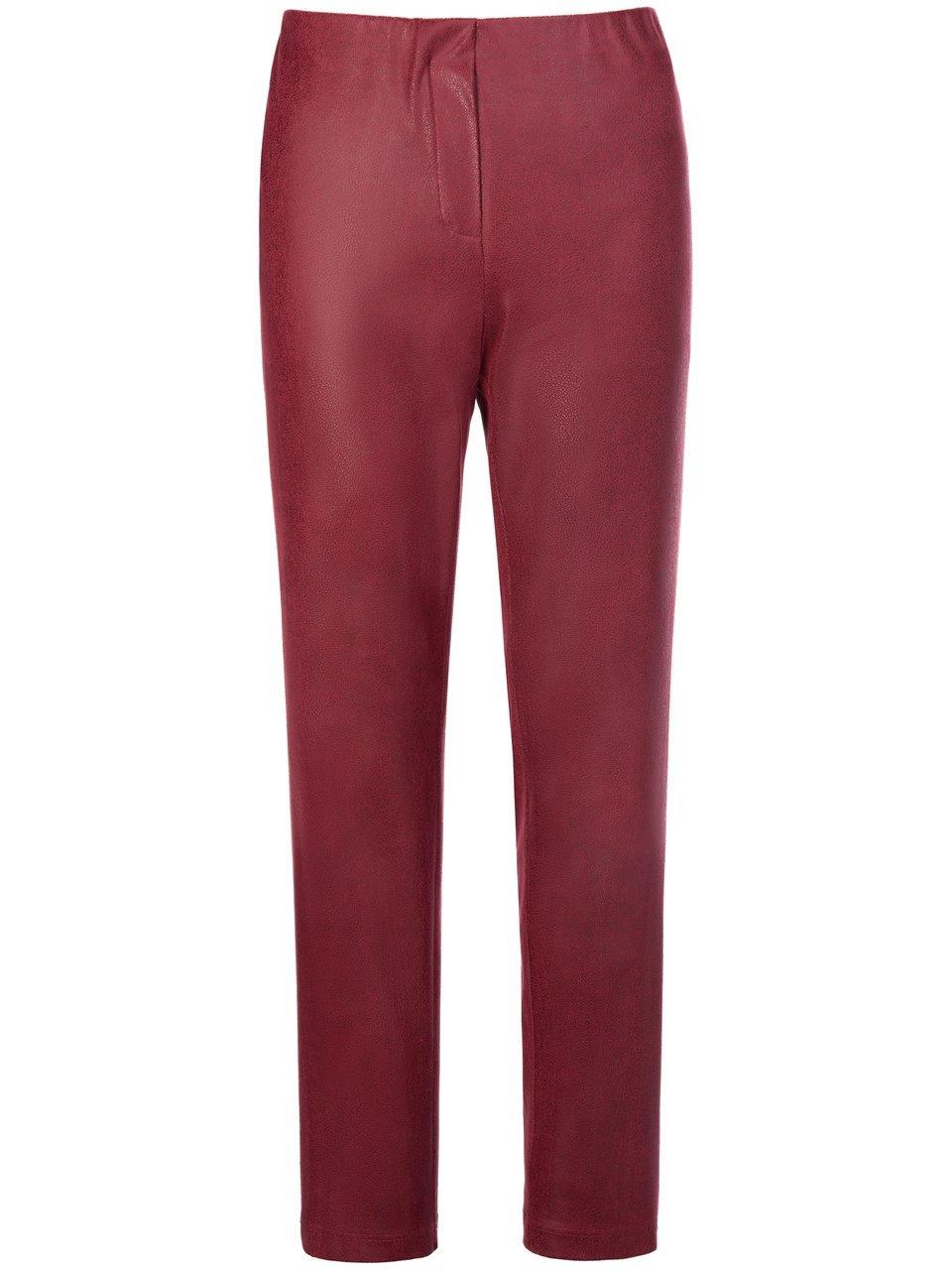 Broek in smal comfortmodel Van Anna Aura rood