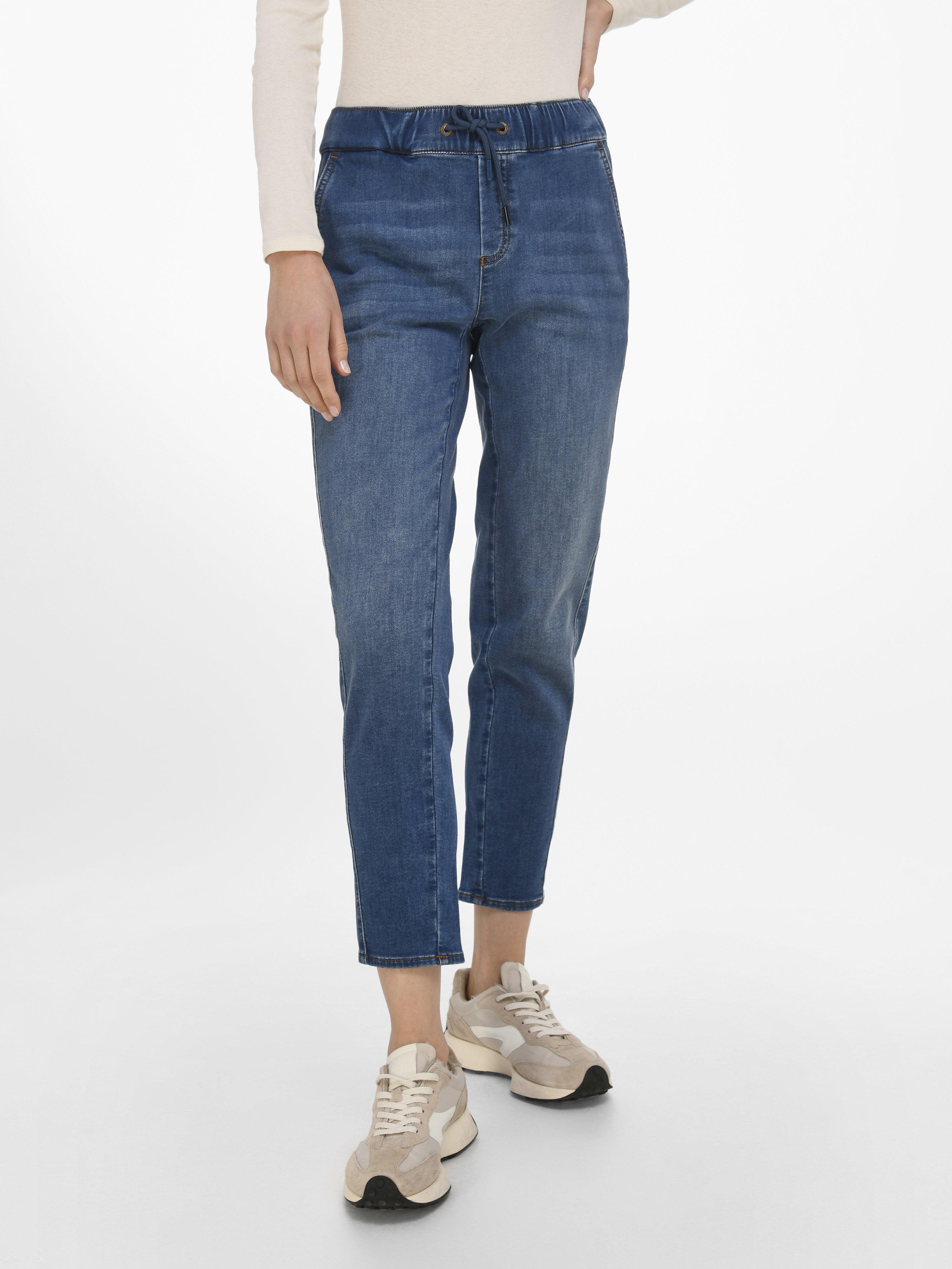 Peter Hahn - Enkellange jeans in jogg-pant-stijl pasvorm Sylvia