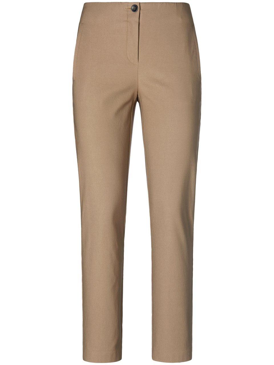 Enkellange broek pasvorm Sylvia Van Peter Hahn beige