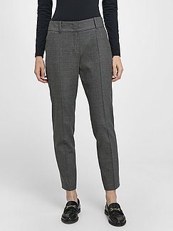 Windsor Damen Kleidung Hosen & Jeans Lange Hosen Weite Hosen Crêpe-Marlene-Hose in 