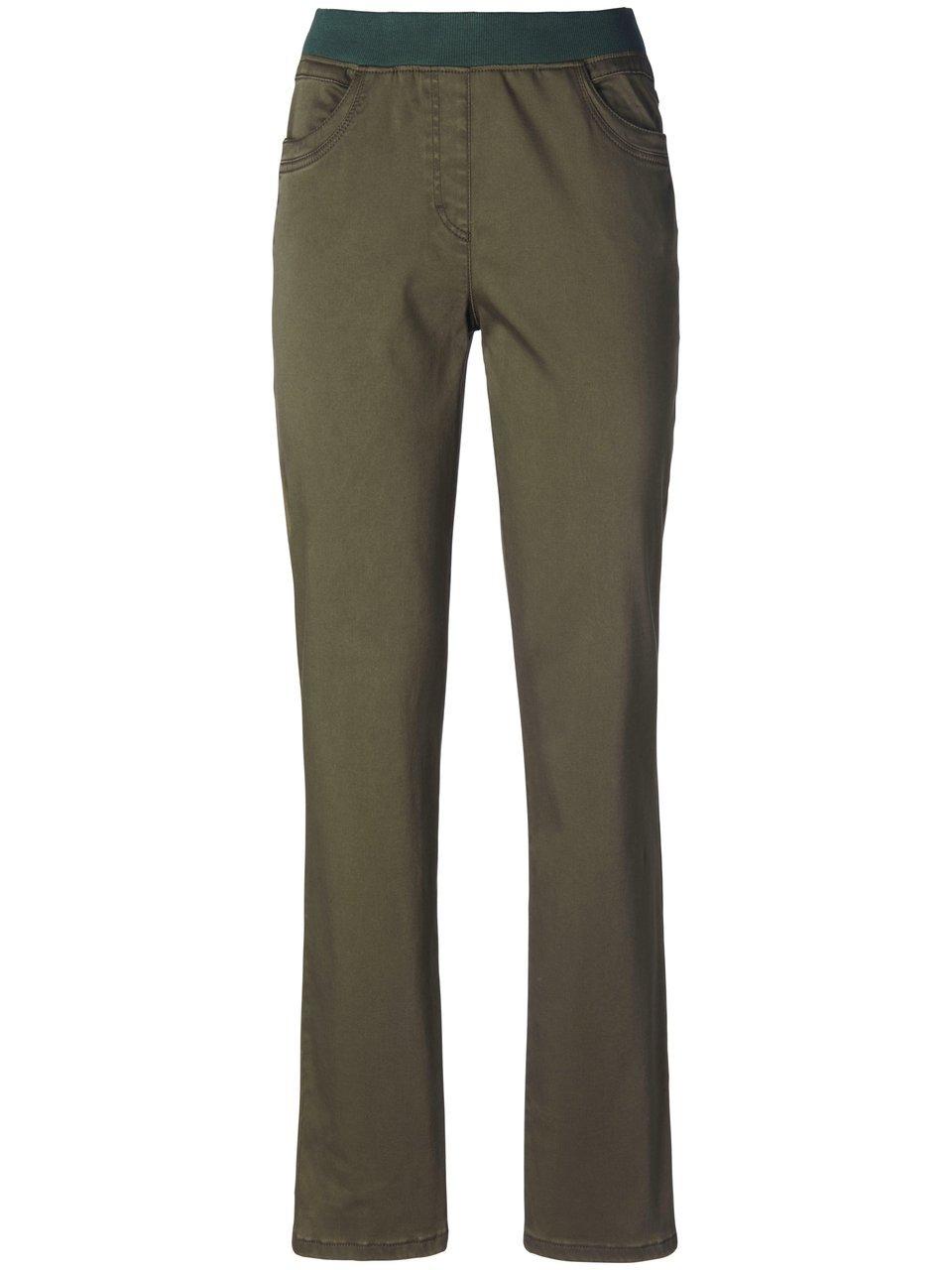 ProForm Slim-comfortbroek model Pamine Fun Van Raphaela by Brax groen
