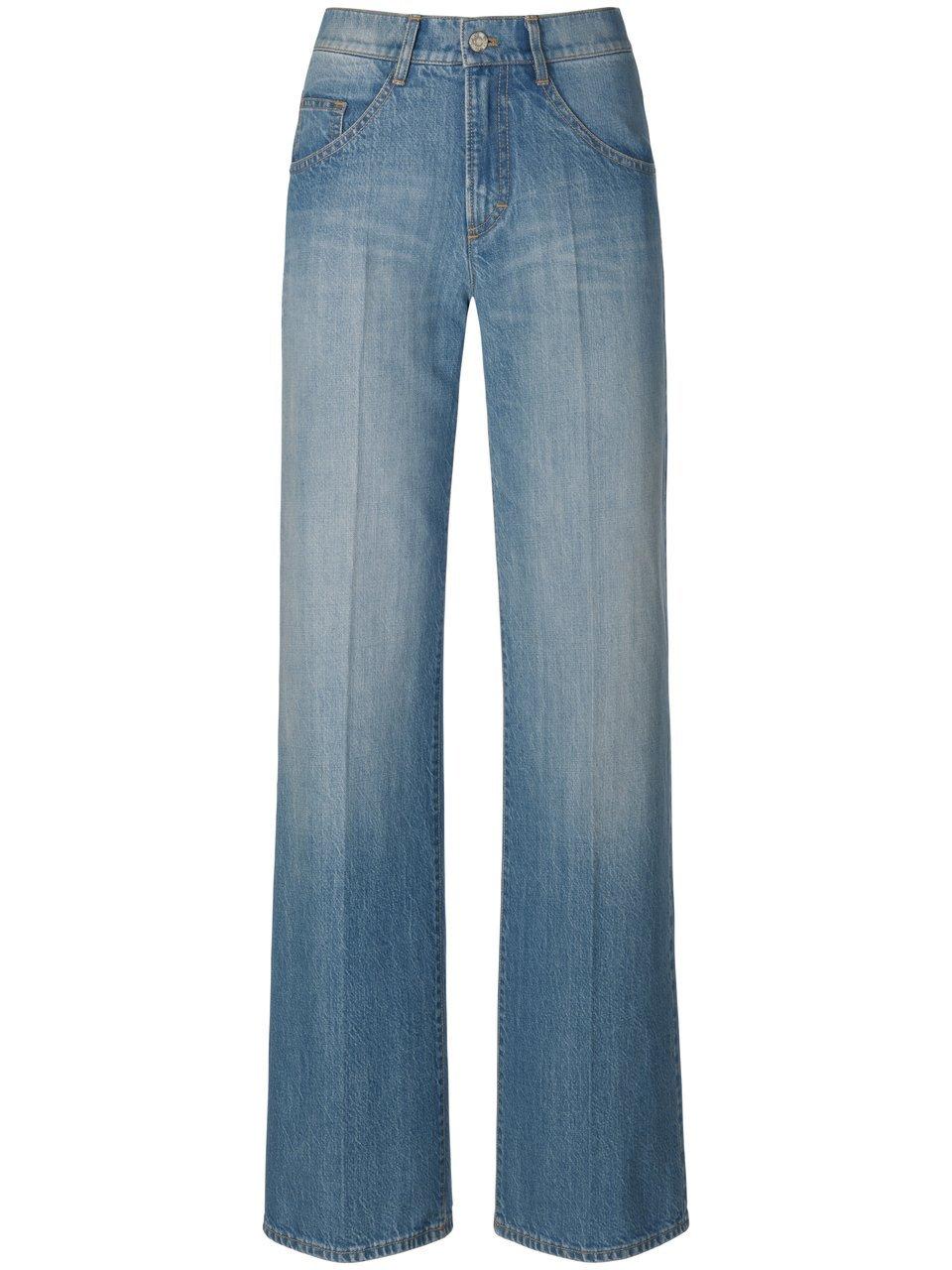 Wide Leg-jeans model Maine Van Brax Feel Good denim