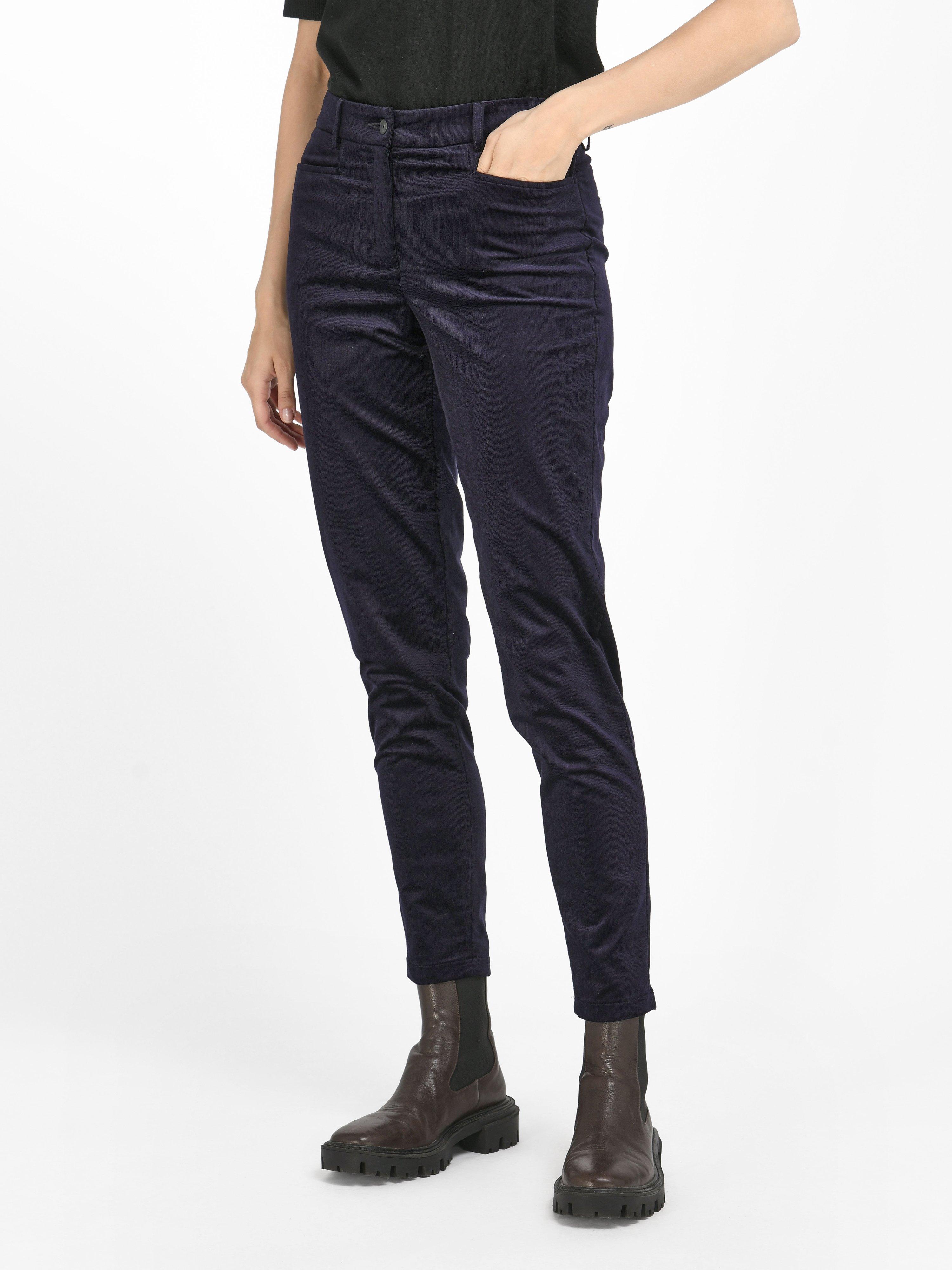 Peter Hahn - Slim Fit-Feincord-Hose