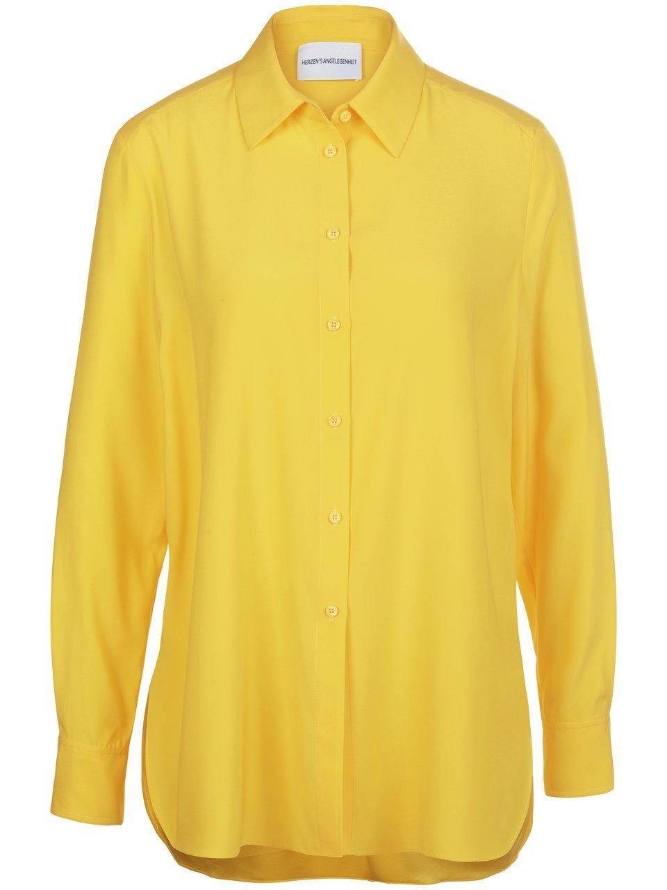 Blouse lange mouwen Van HERZEN´S ANGELEGENHEIT geel