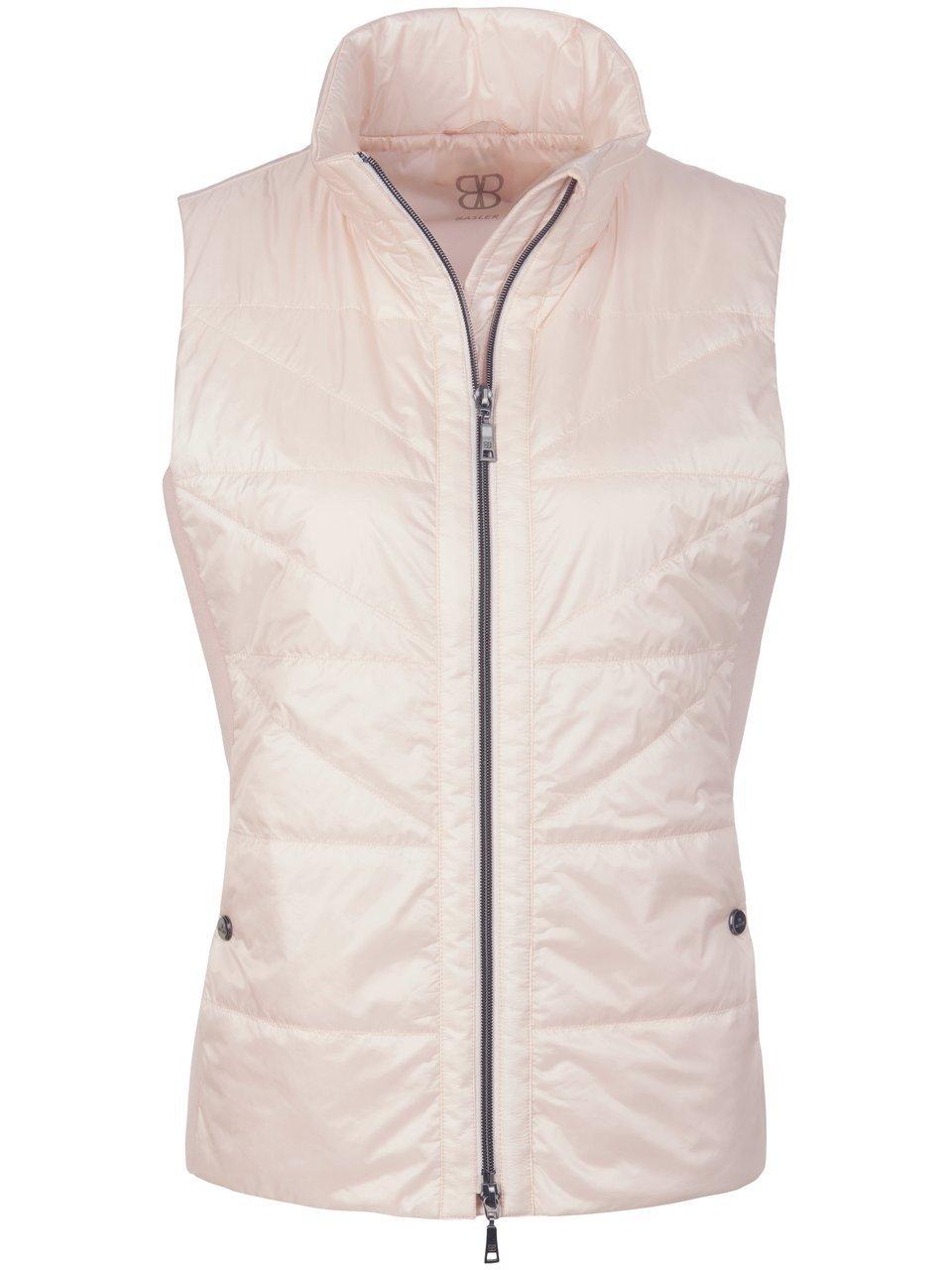 Bodywarmer opstaande kraag Van BASLER roze