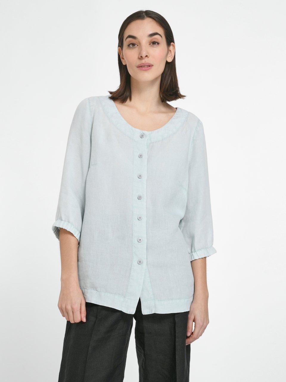 PETER HAHN PURE EDITION - Blouse van 100% linnen
