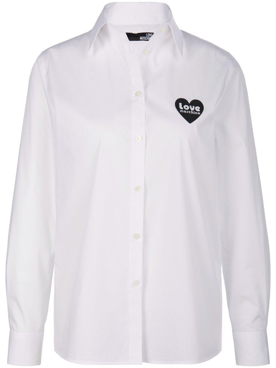 Blouse Van Love Moschino wit