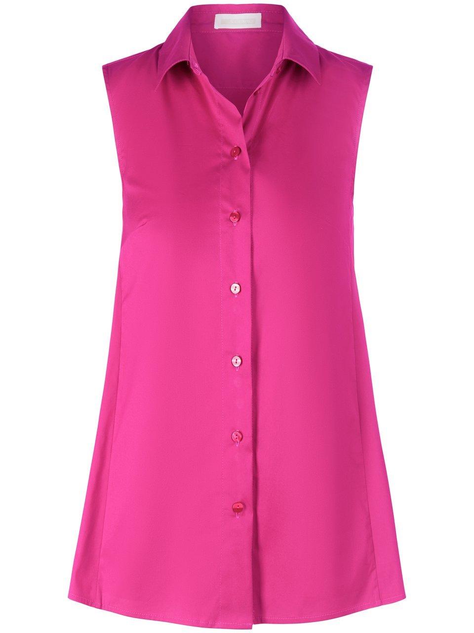 Mouwloze blouse in A-lijn Van St. Emile pink