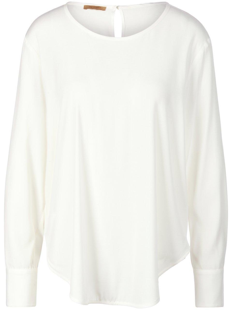 Lange blouse lange mouwen Van tRUE STANDARD wit