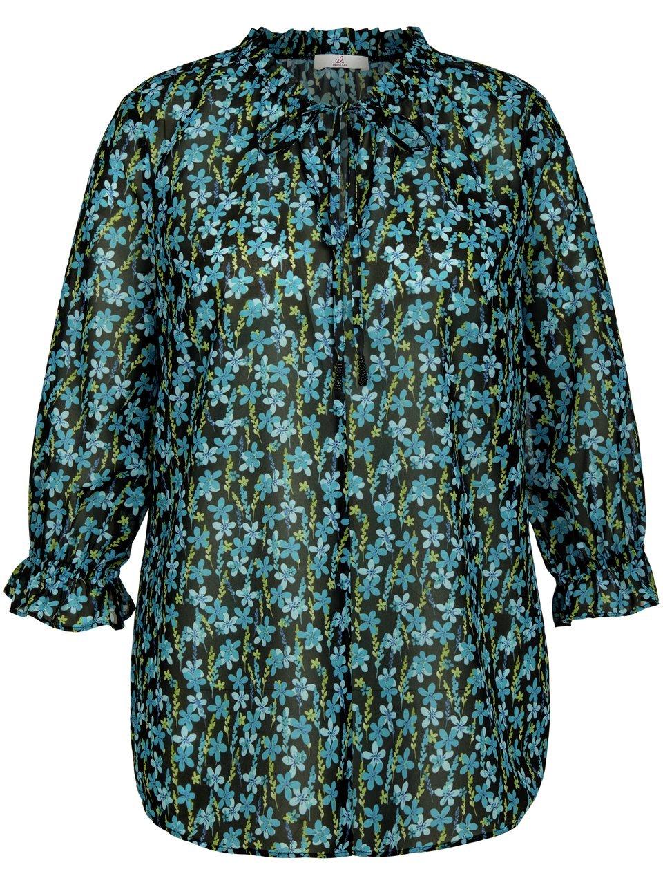 Blouse 3/4-mouwen Van Emilia Lay blauw