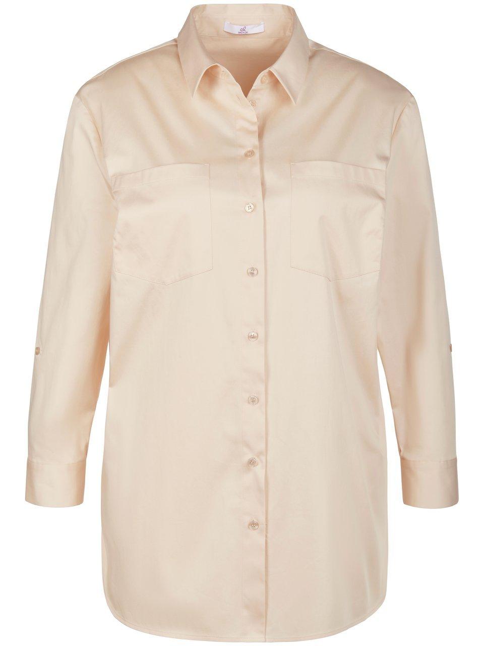 Lange blouse lange mouwen Van Emilia Lay beige