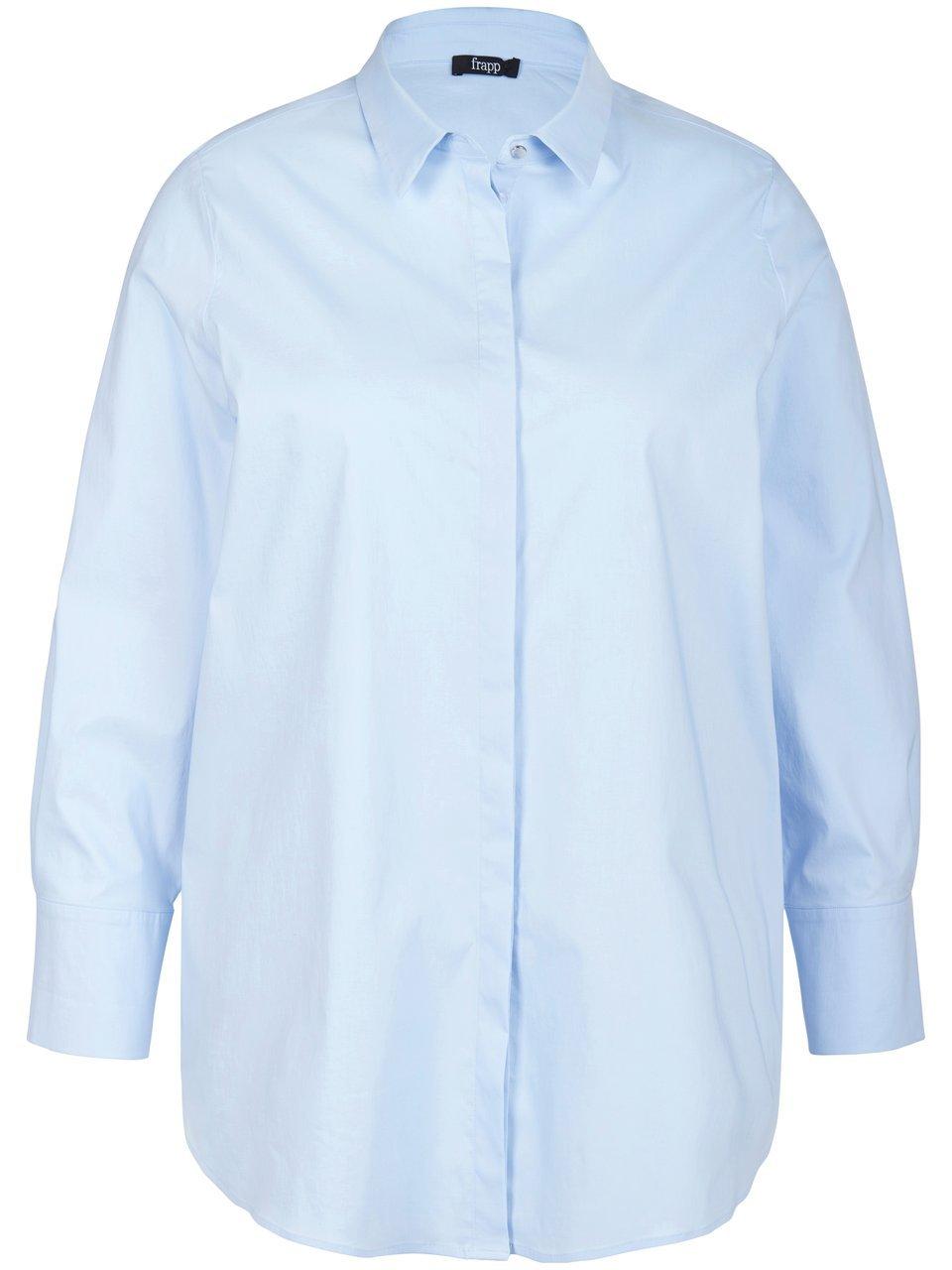 Lange blouse lange mouwen Van frapp blauw