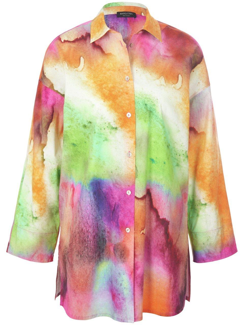 Lange blouse lange mouwen Van Margittes multicolour