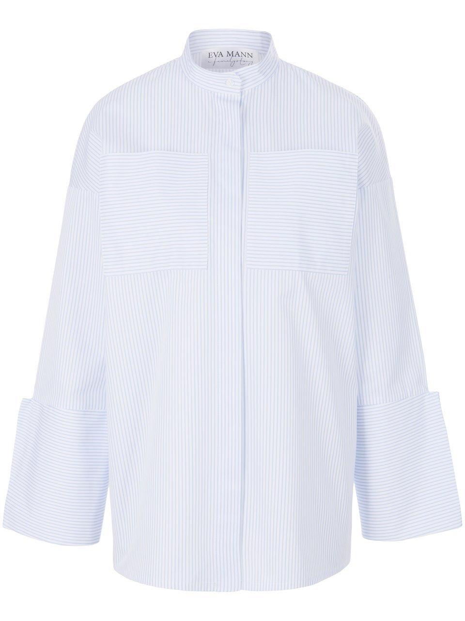 Blouse Van EVA MANN blauw