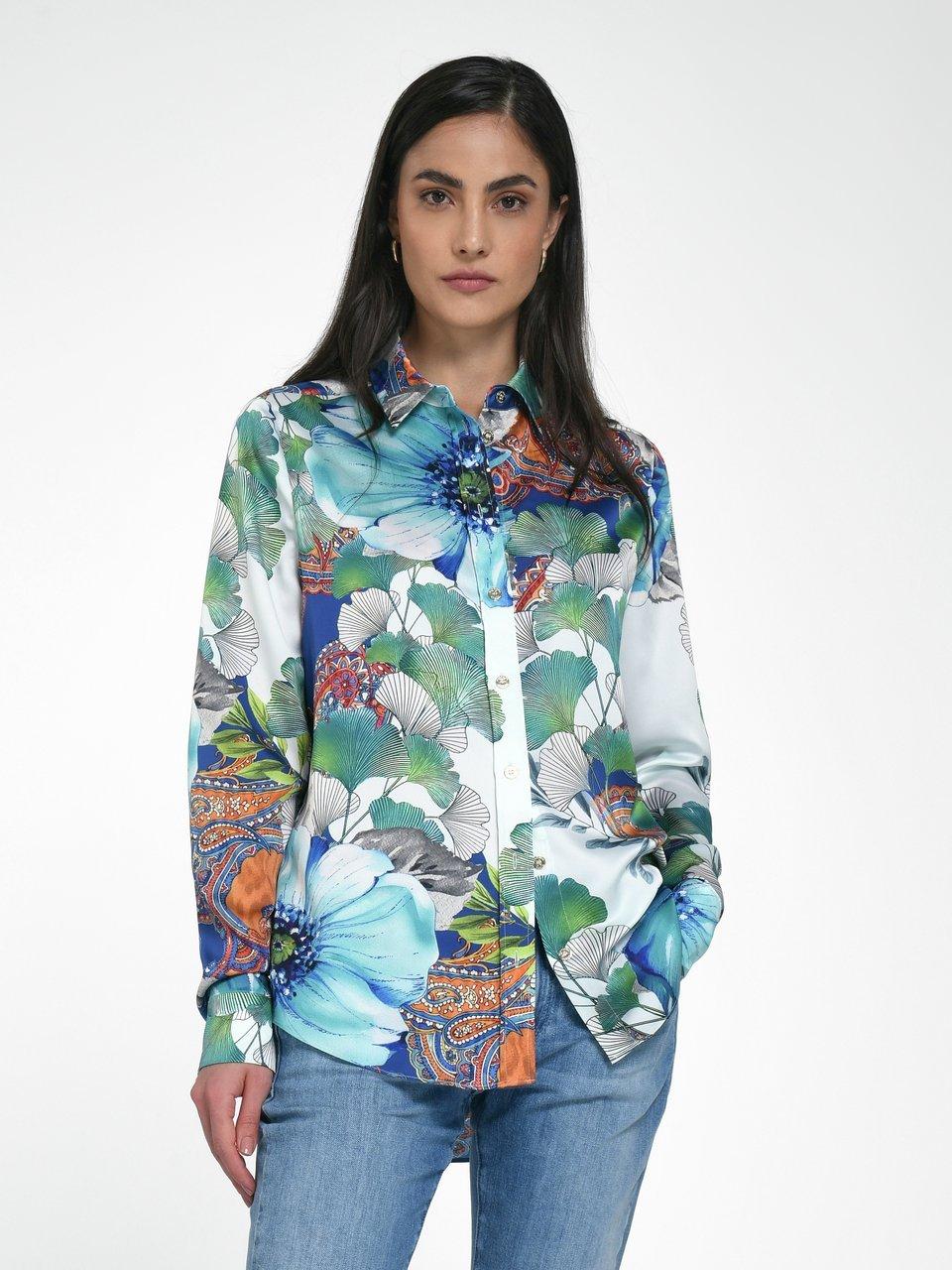 accent specificatie weekend MARCIANO by Guess - Blouse - blue/multicoloured
