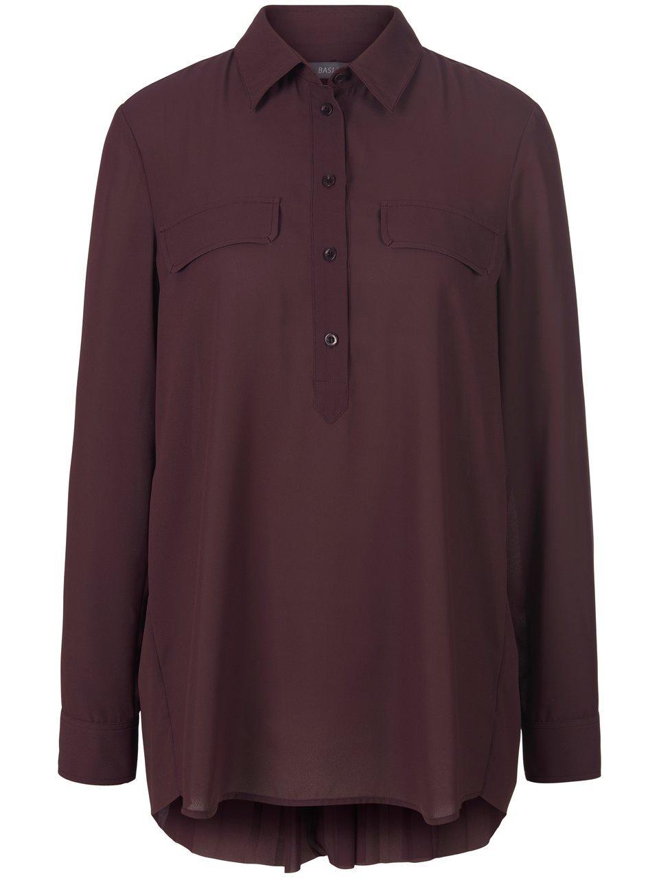 Blouse zonder sluiting lange mouwen Van BASLER rood