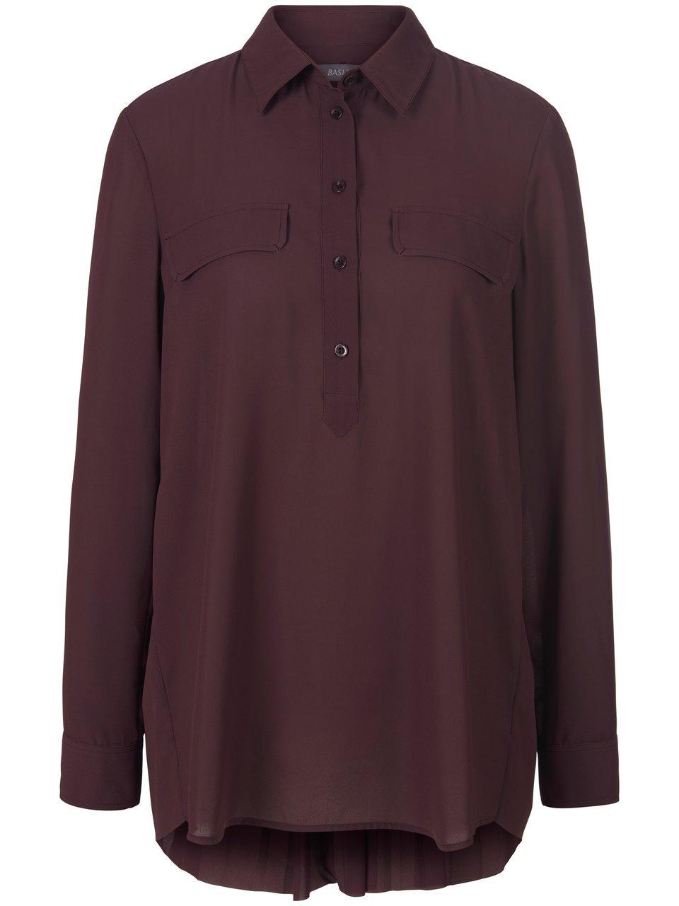 Blouse zonder sluiting lange mouwen Van BASLER rood