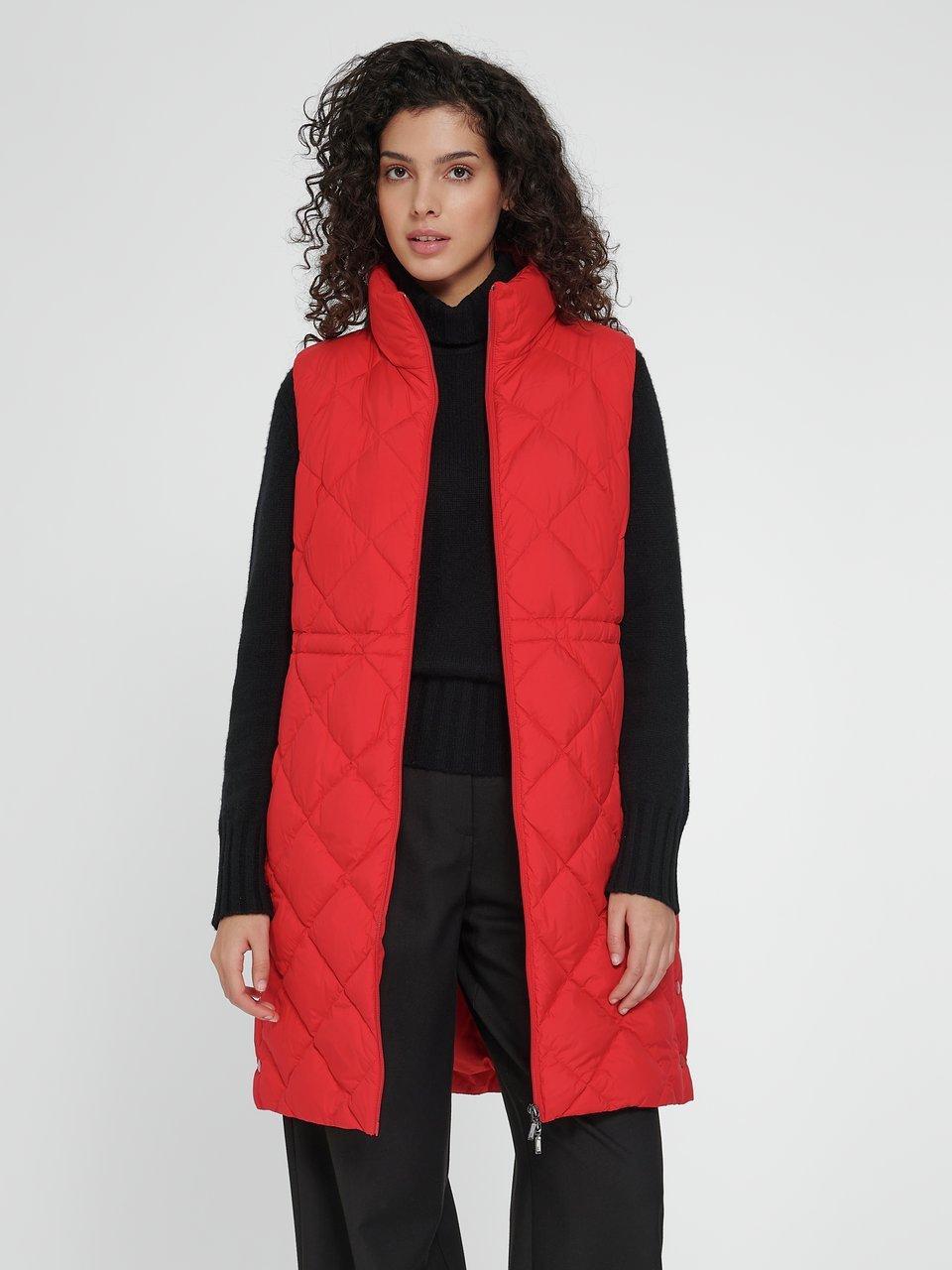 Gilet sans manches avec liens à nouer - Rouge - Femme - 6.00