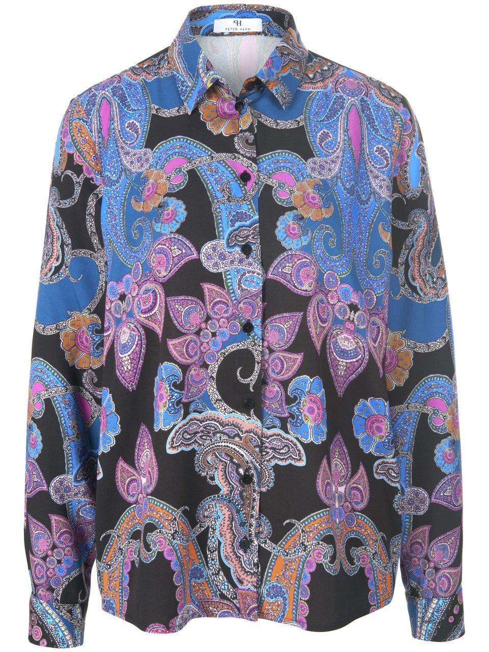 Blouse lange mouwen Van Peter Hahn multicolour