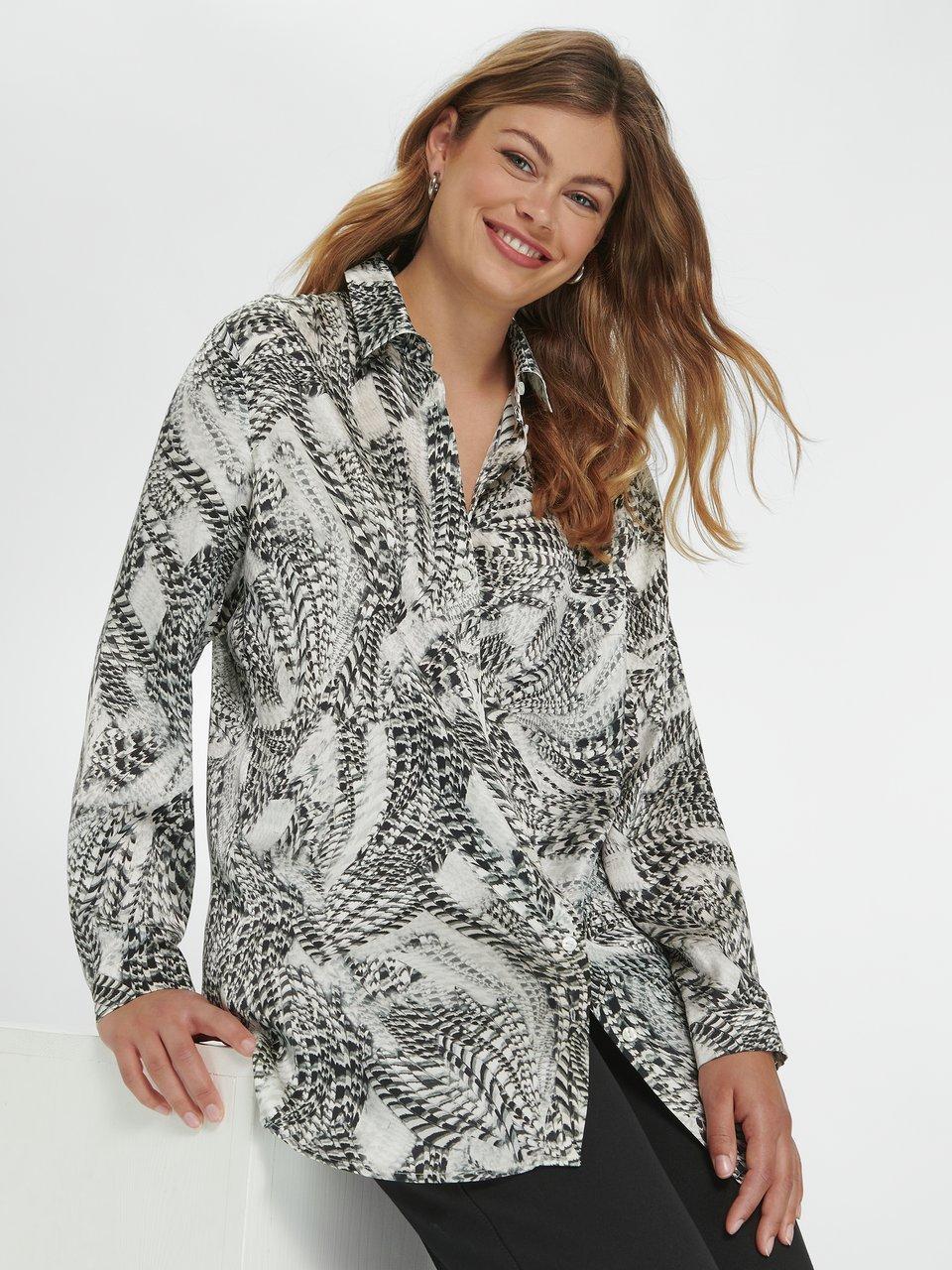 Zwarte blouse best sale grote maat