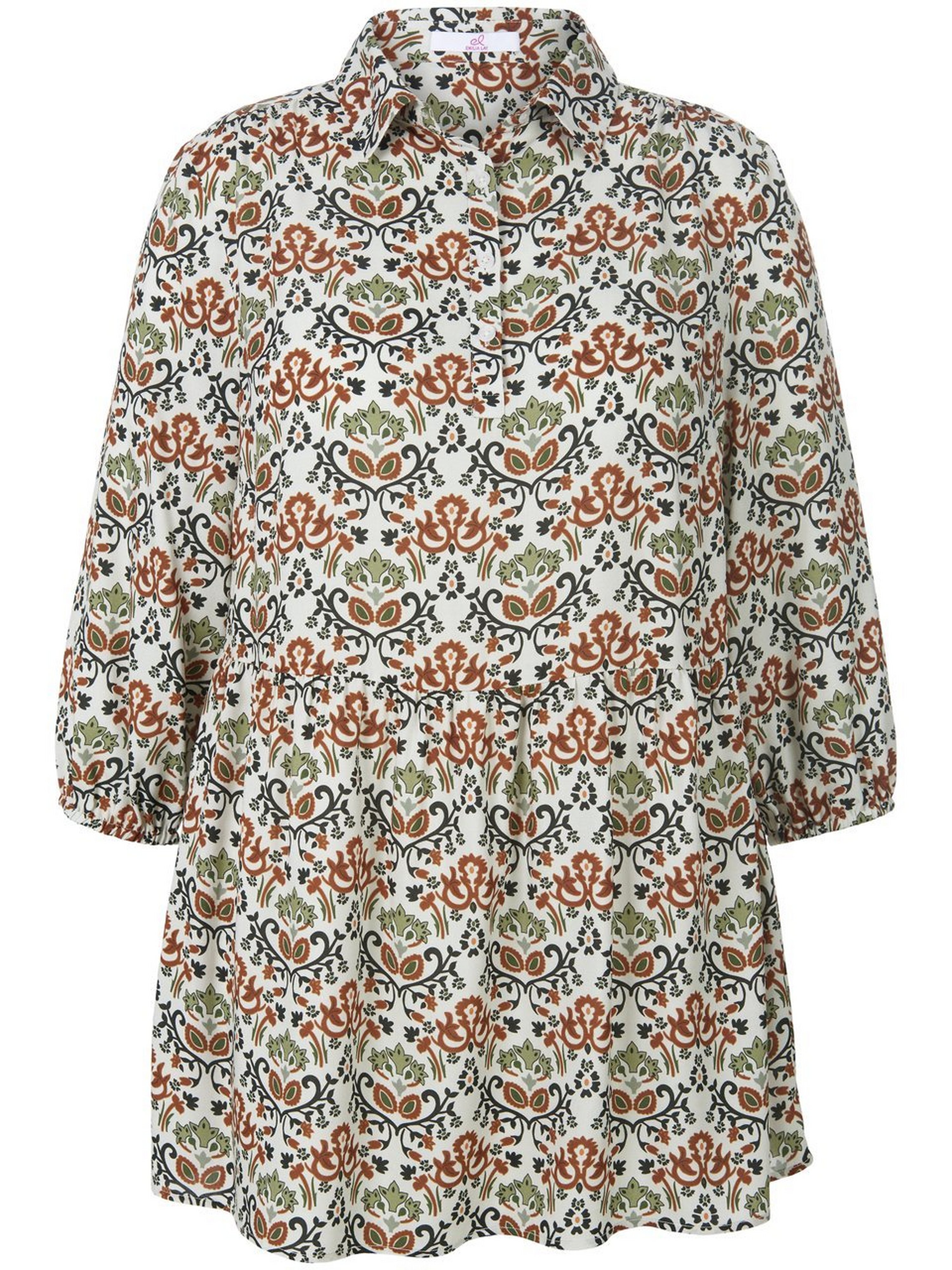 Lange blouse 3-4-mouwen Van Emilia Lay multicolour