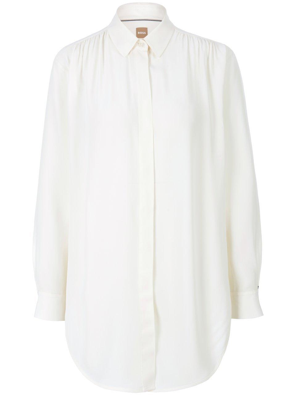 Lange blouse Benika Van BOSS wit
